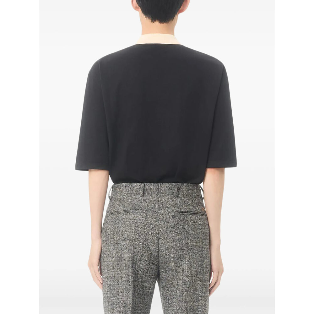 Valentino Black Polo Shirts Men VALENTINO