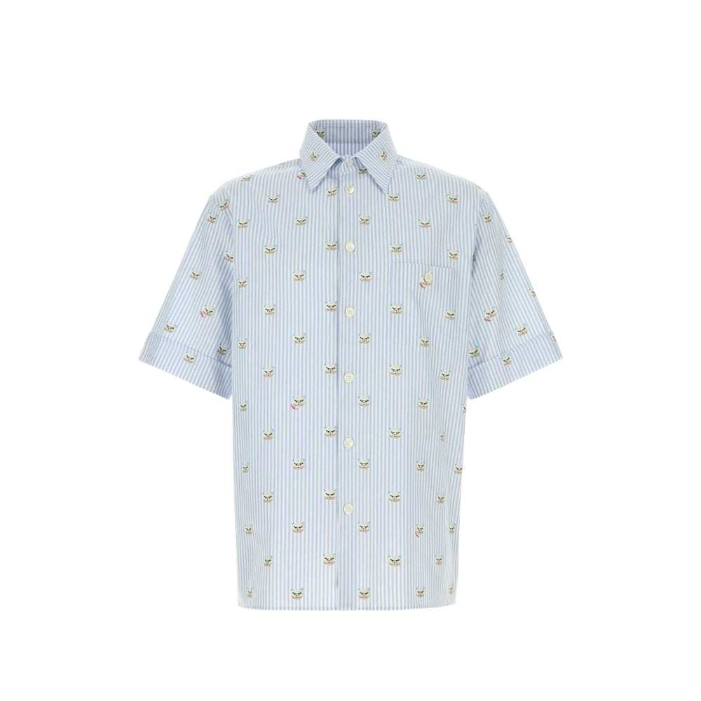 Valentino Blue Shirts Men