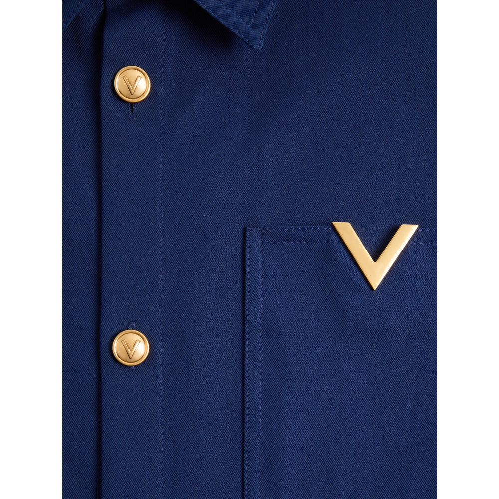 Valentino Blue Jackets - Shirt Jackets Men VALENTINO