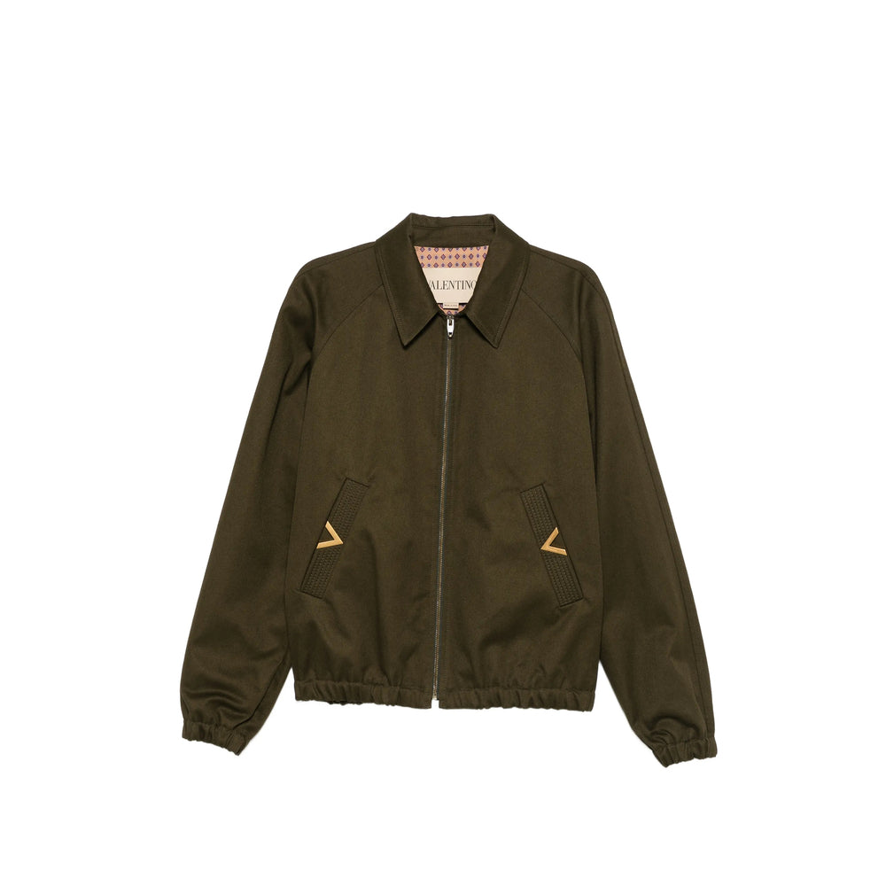 Valentino Green Jackets - Lightweight Jackets Men VALENTINO