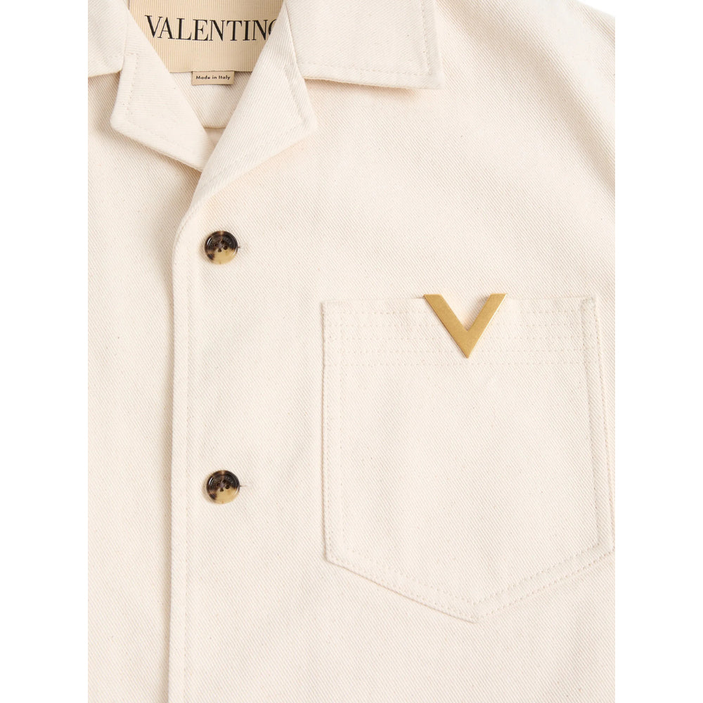 Valentino Neutrals Shirts Men VALENTINO