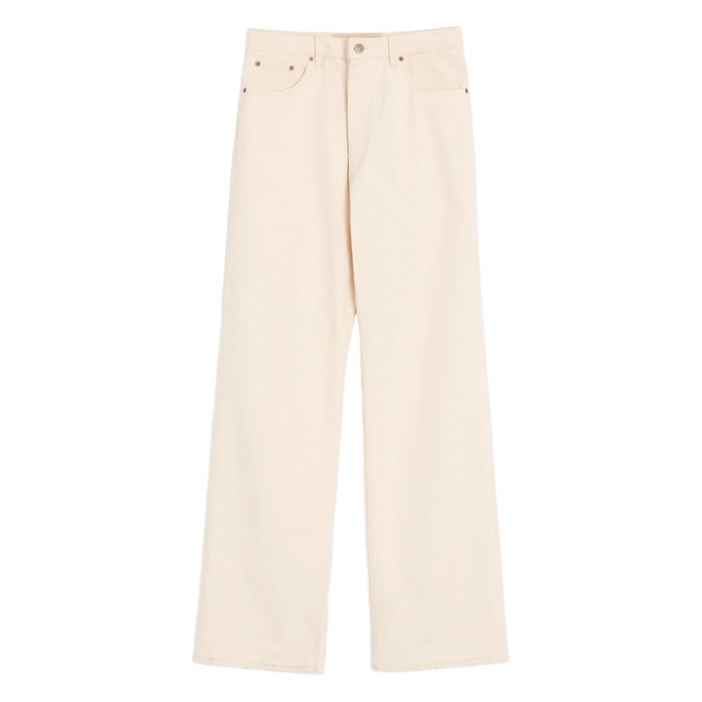 Valentino Neutrals Denim - Regular & Straight-Leg Jeans Men VALENTINO
