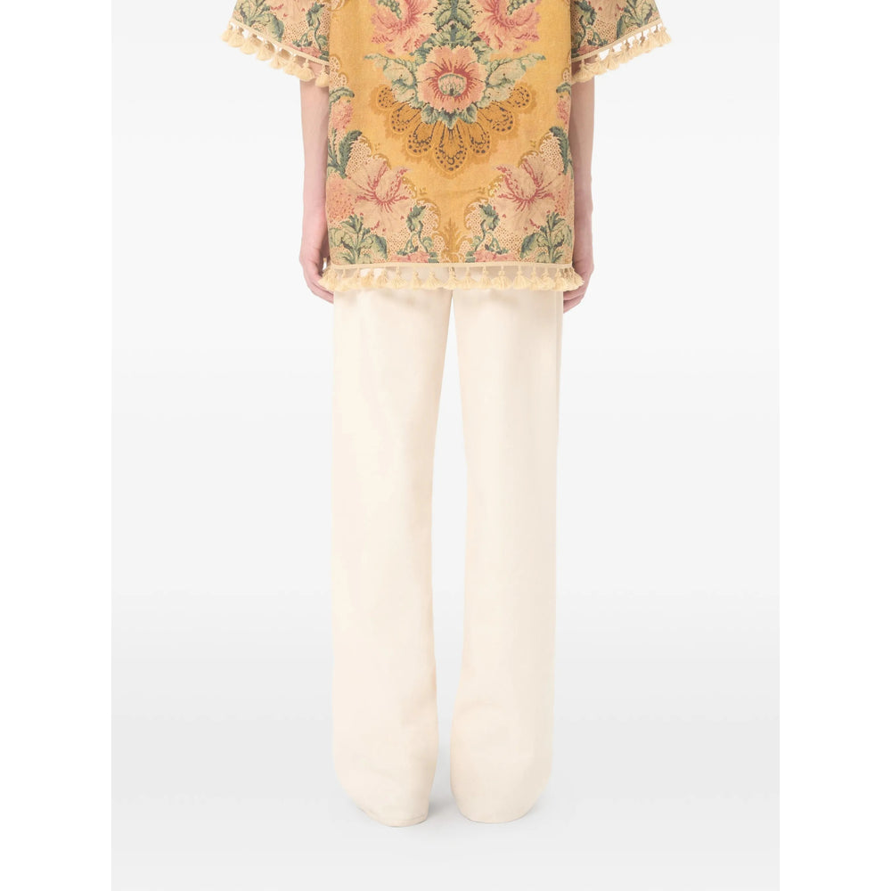 Valentino Neutrals Denim - Regular & Straight-Leg Jeans Men VALENTINO
