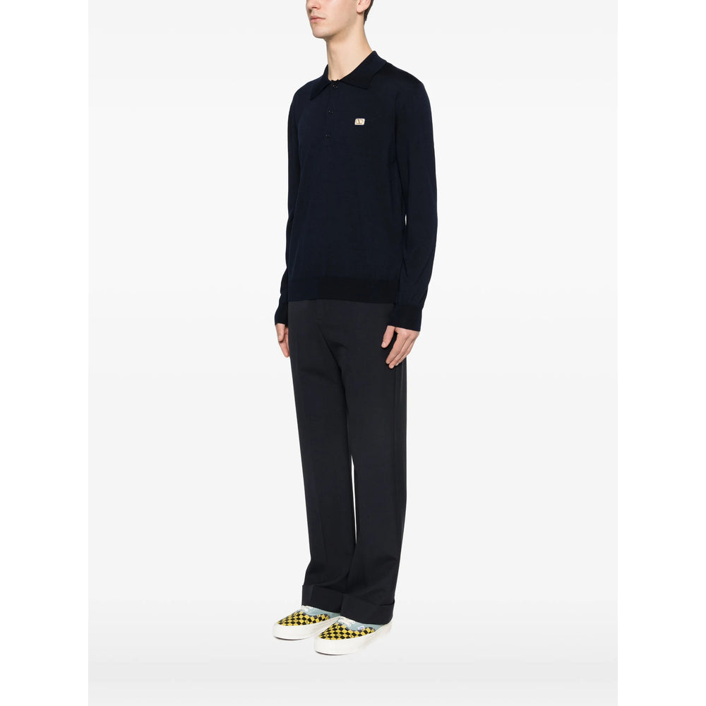 Valentino Blue Polo Shirts Men VALENTINO