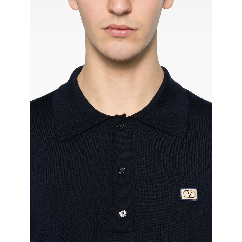 Valentino Blue Polo Shirts Men VALENTINO