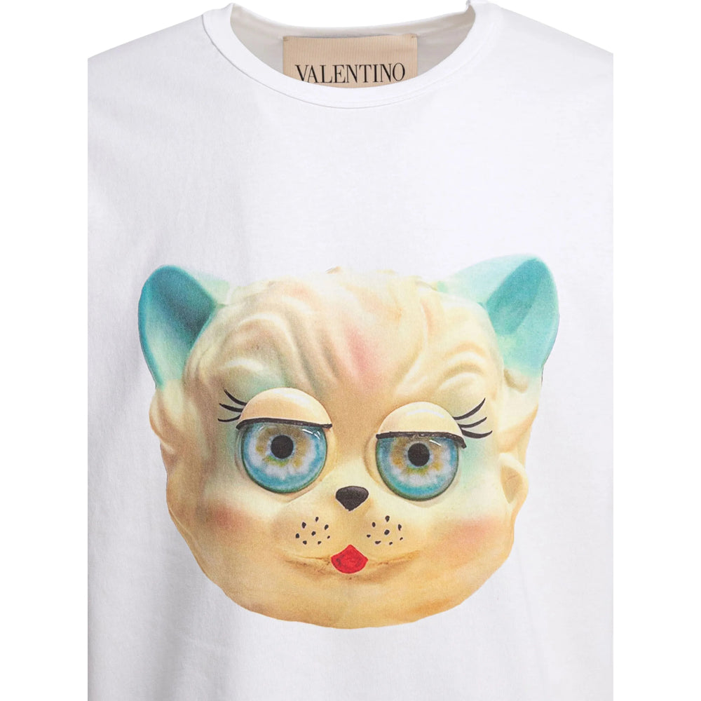 Valentino White T-Shirts & Vests - T-Shirts Men VALENTINO