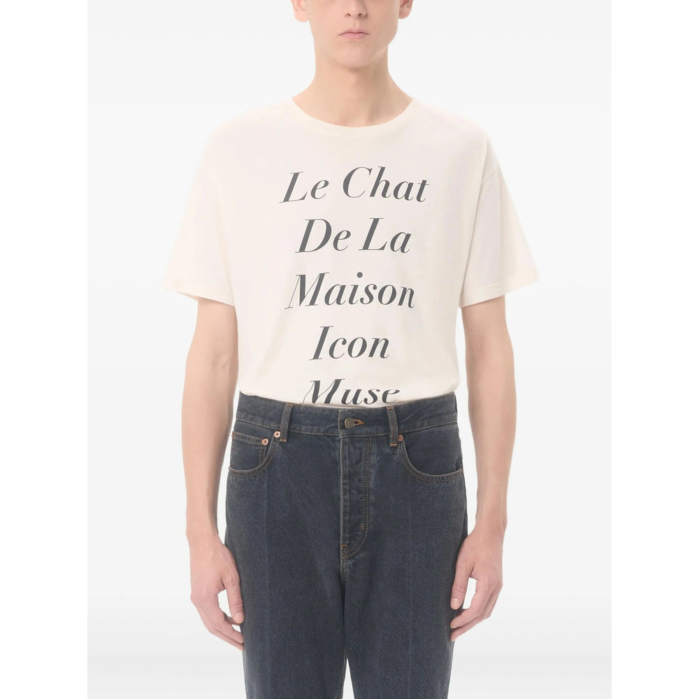 Valentino Neutrals T-Shirts & Vests - T-Shirts Men VALENTINO