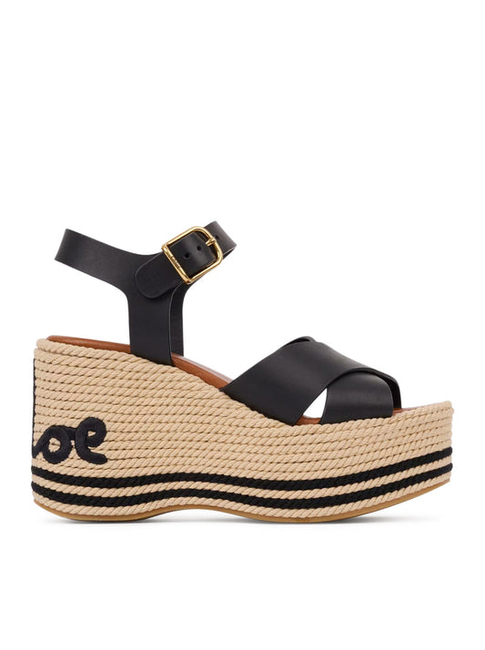 Chloe` Women Sand Wedge Sandal CHLOE
