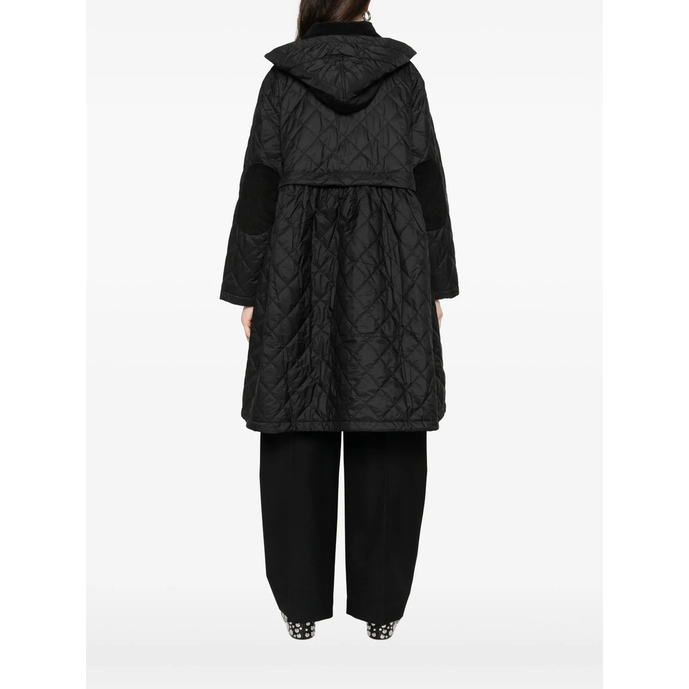 Barbour X Ganni Black Coats - Parka Coats Women BARBOUR X GANNI