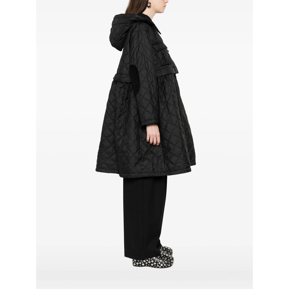 Barbour X Ganni Black Coats - Parka Coats Women BARBOUR X GANNI