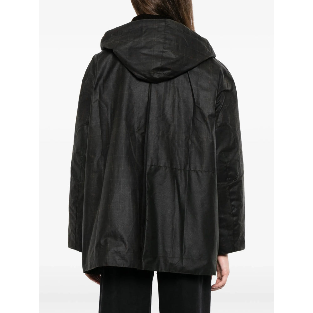 Barbour X Ganni Green Coats - Parka Coats Women BARBOUR X GANNI