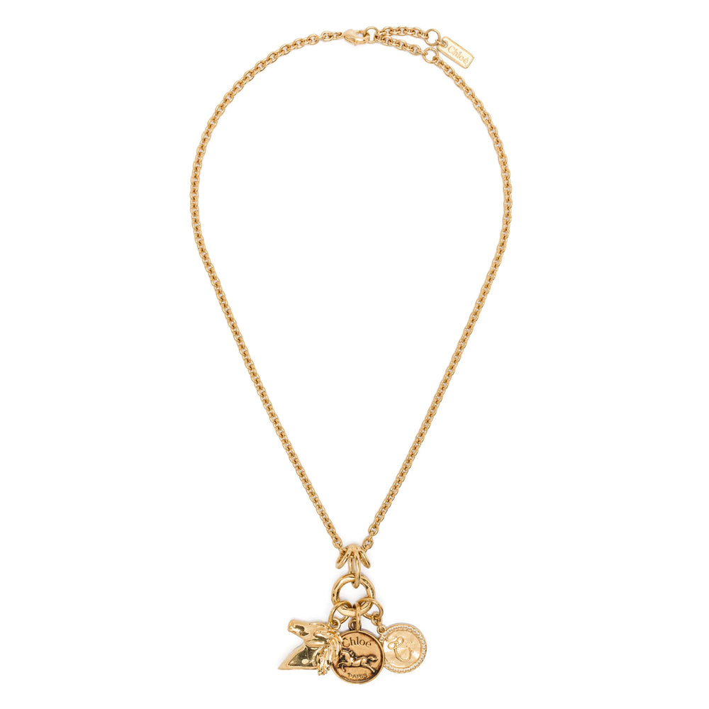 Chloé Gold Necklaces Women CHLOE