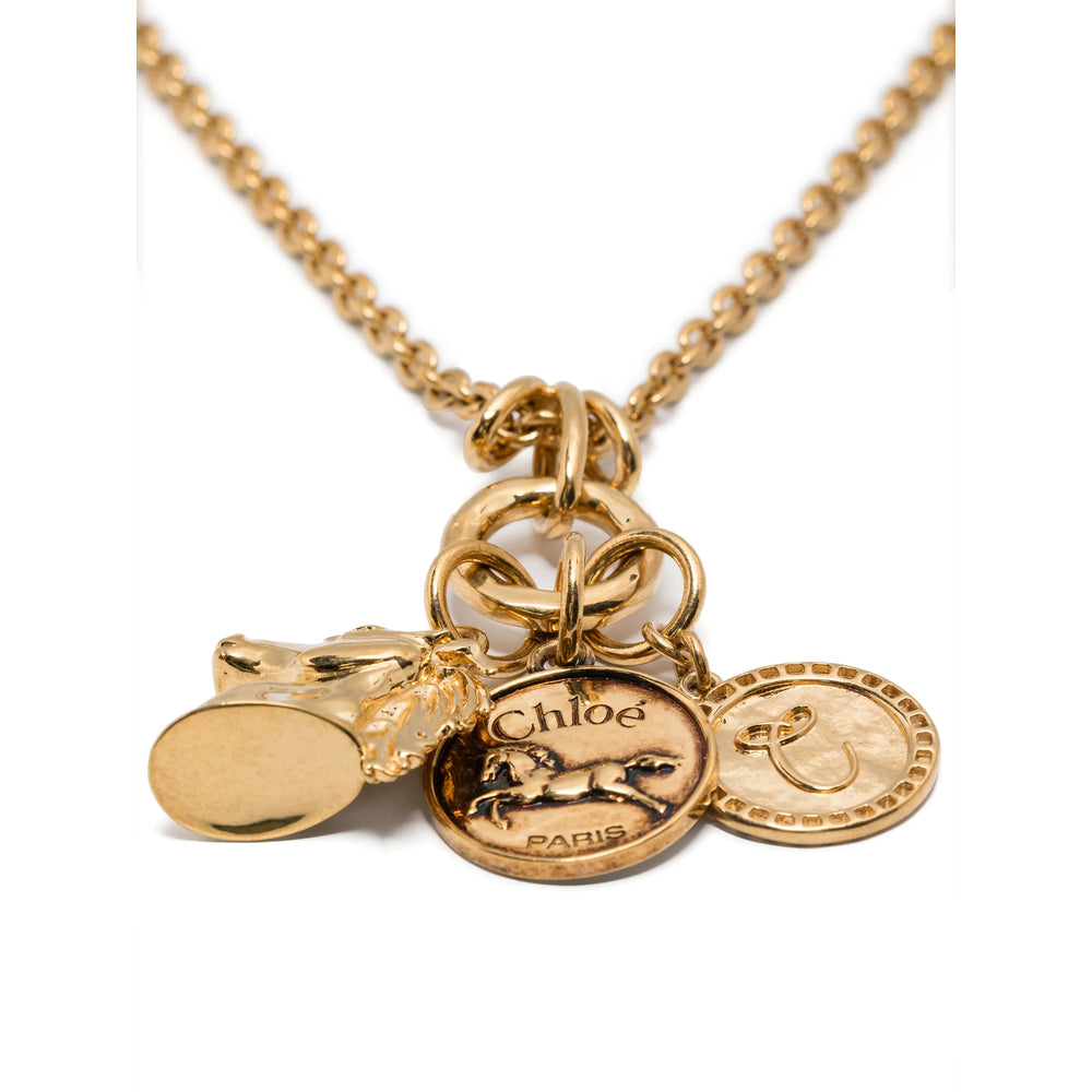 Chloé Gold Necklaces Women CHLOE