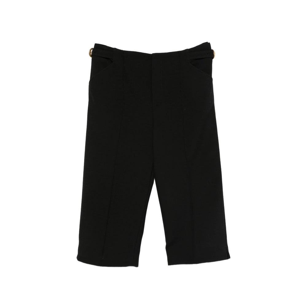 Chloé Black Trousers - Cropped Trousers Women CHLOE