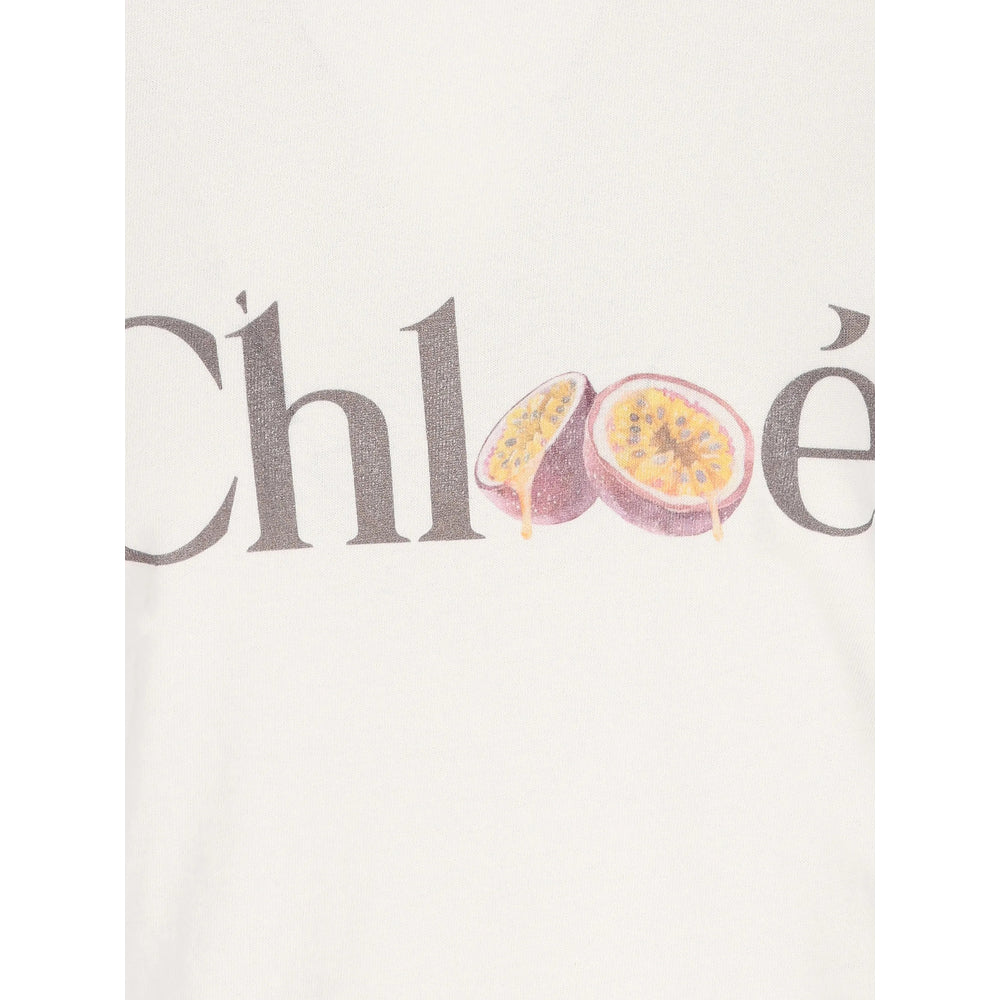 Chloé Neutrals Tops - T-Shirts & Jerseys Women CHLOE