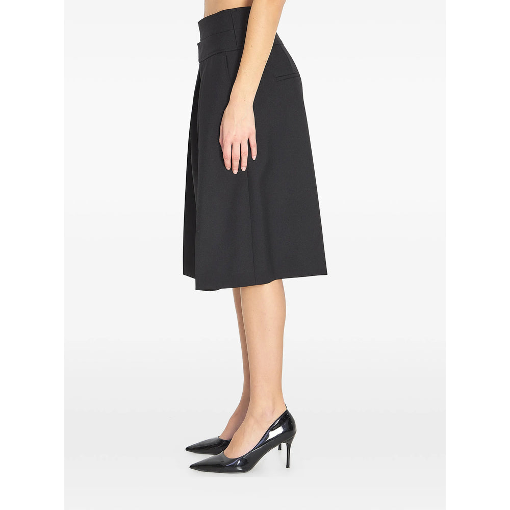 Chloé Black Shorts - Knee-Length Shorts Women CHLOE