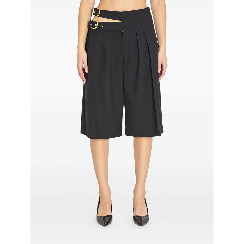 Chloé Black Shorts - Knee-Length Shorts Women CHLOE
