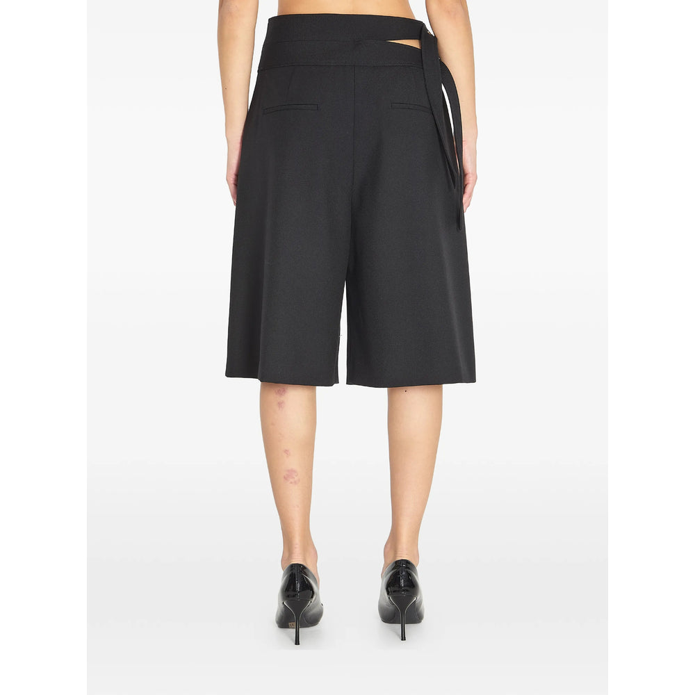 Chloé Black Shorts - Knee-Length Shorts Women CHLOE