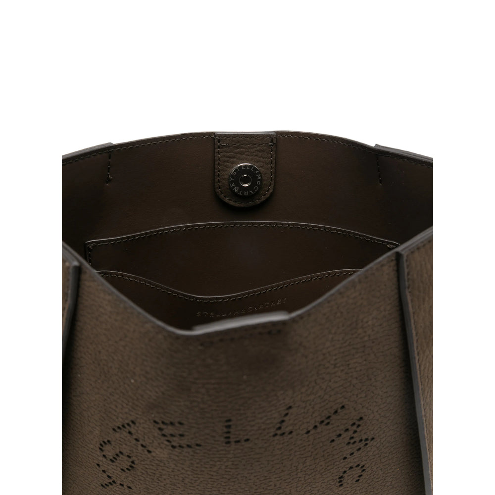 Stella Mccartney Brown Tote Bags Women STELLA MCCARTNEY