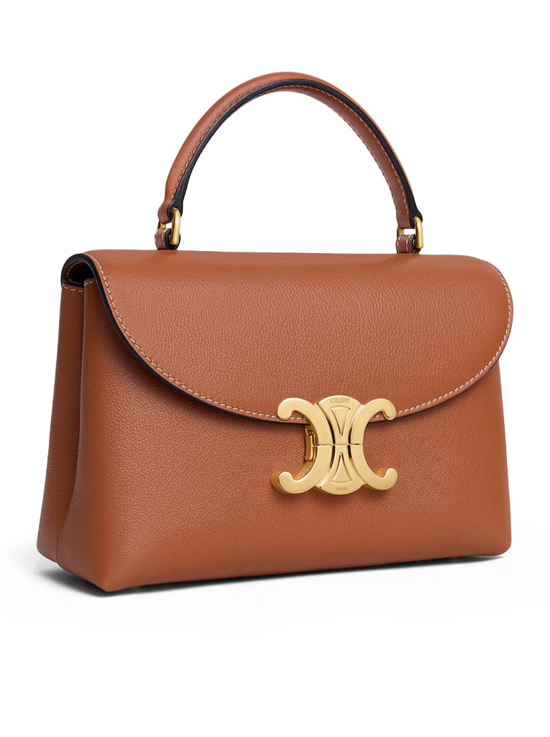 Celine Women Nino Teen Soft Bag In Grained Calfskin CELINE