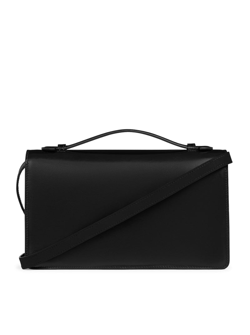 Celine Women Medium Triomphe Folio In Polished Calfskin CELINE
