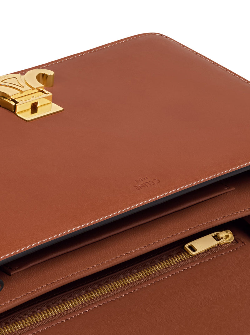 Celine Women Medium Triomphe Folio Bag In Calfskin CELINE