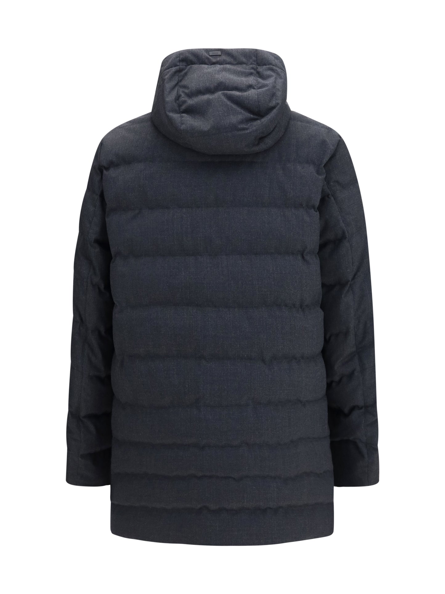 Herno Men Long Padded Hooded Jacket HERNO