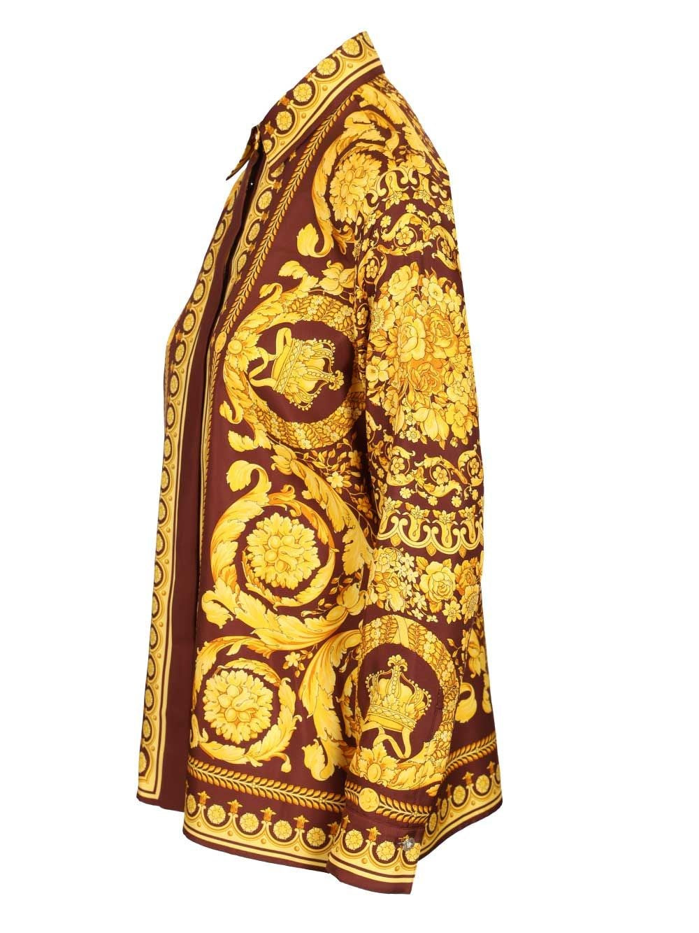 Versace Women Silk Twill Shirt VERSACE