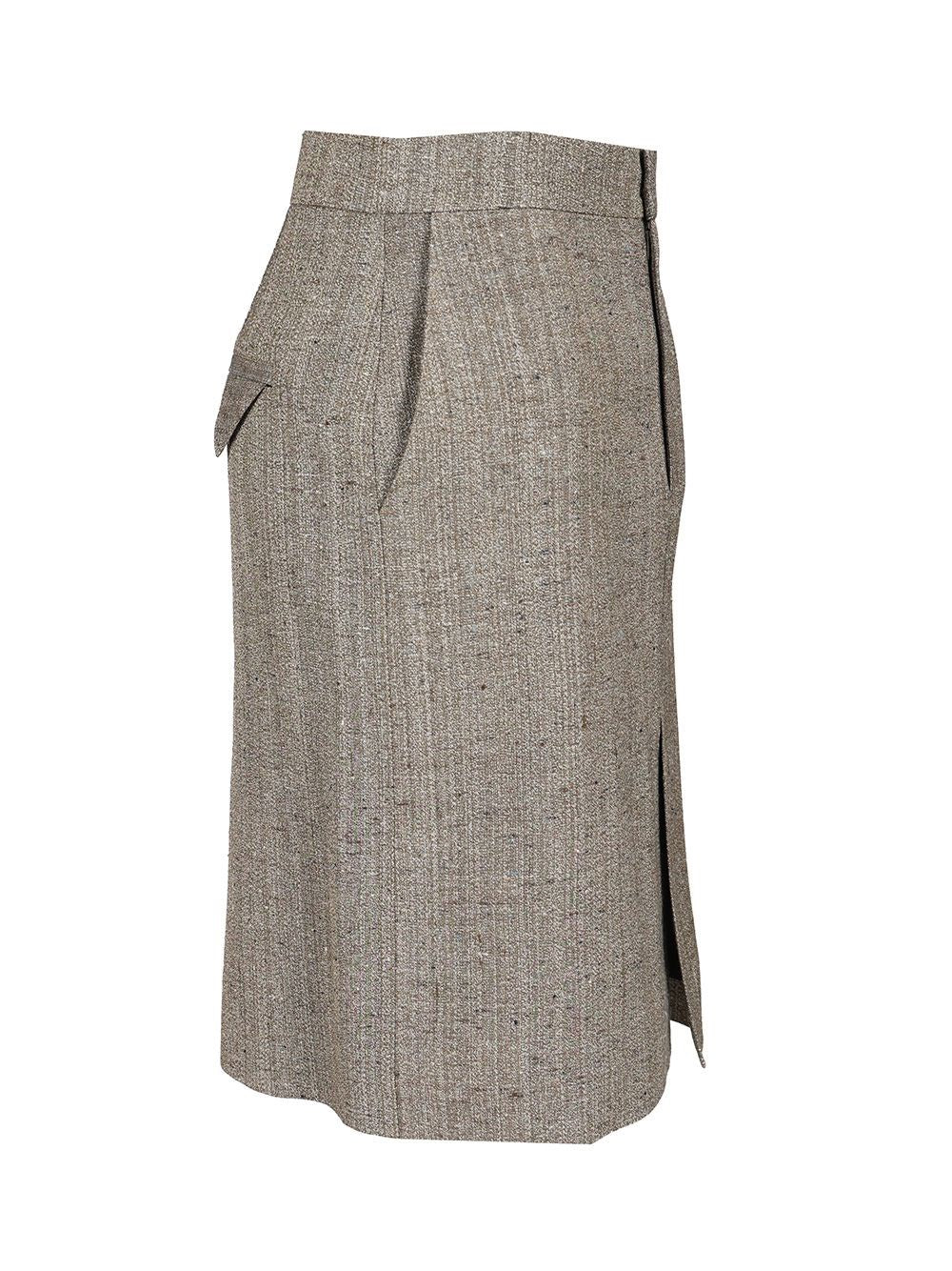 Bottega Veneta Women Midi Skirt In Viscose And Silk BOTTEGA VENETA