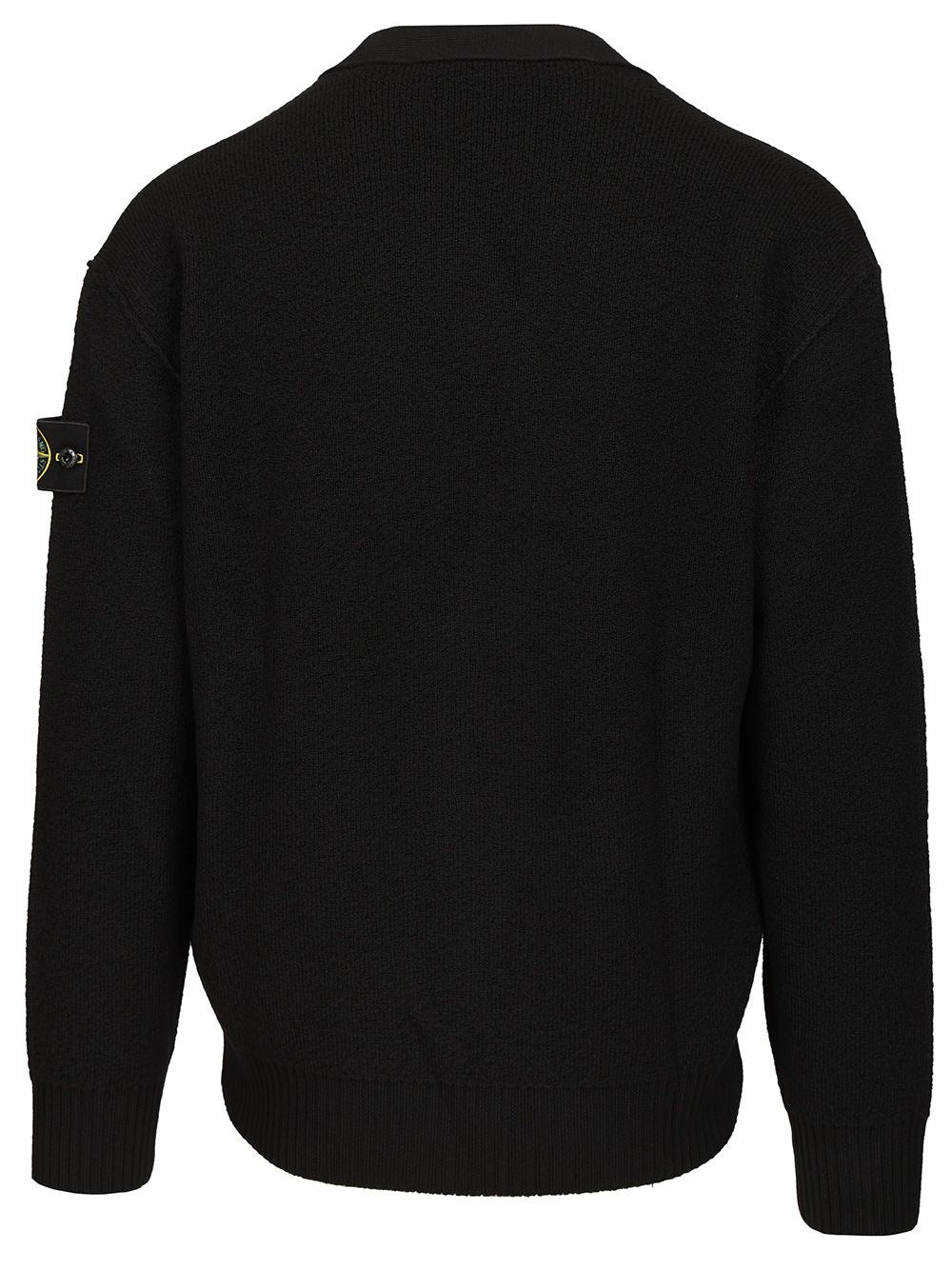 Stone Island Men V-Neck Cardigan STONE ISLAND