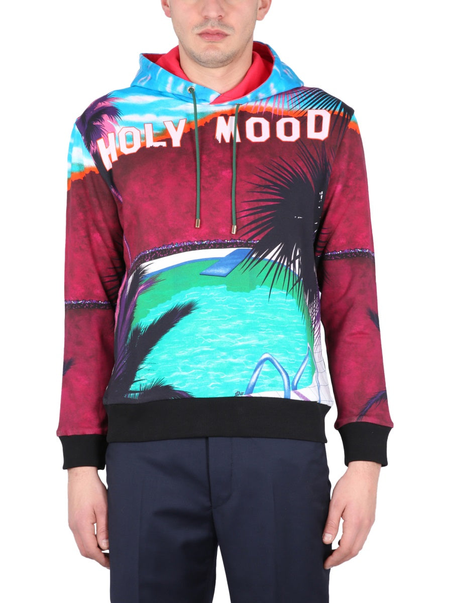Etro Men California Print Sweatshirt ETRO