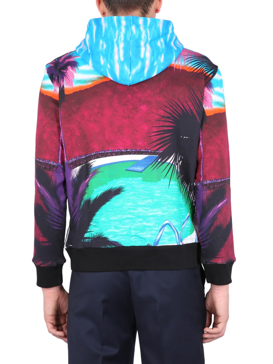 Etro Men California Print Sweatshirt ETRO