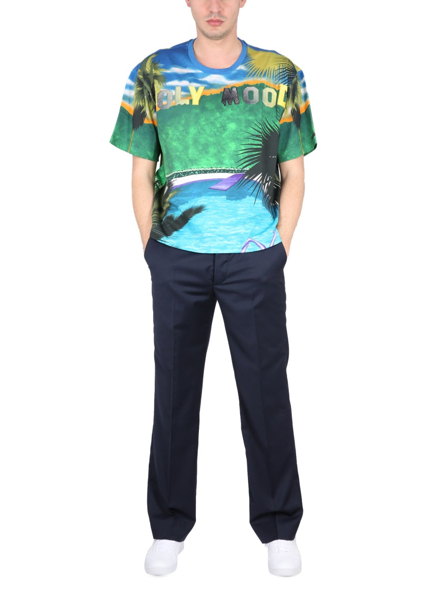 Etro Men California Print T-Shirt ETRO