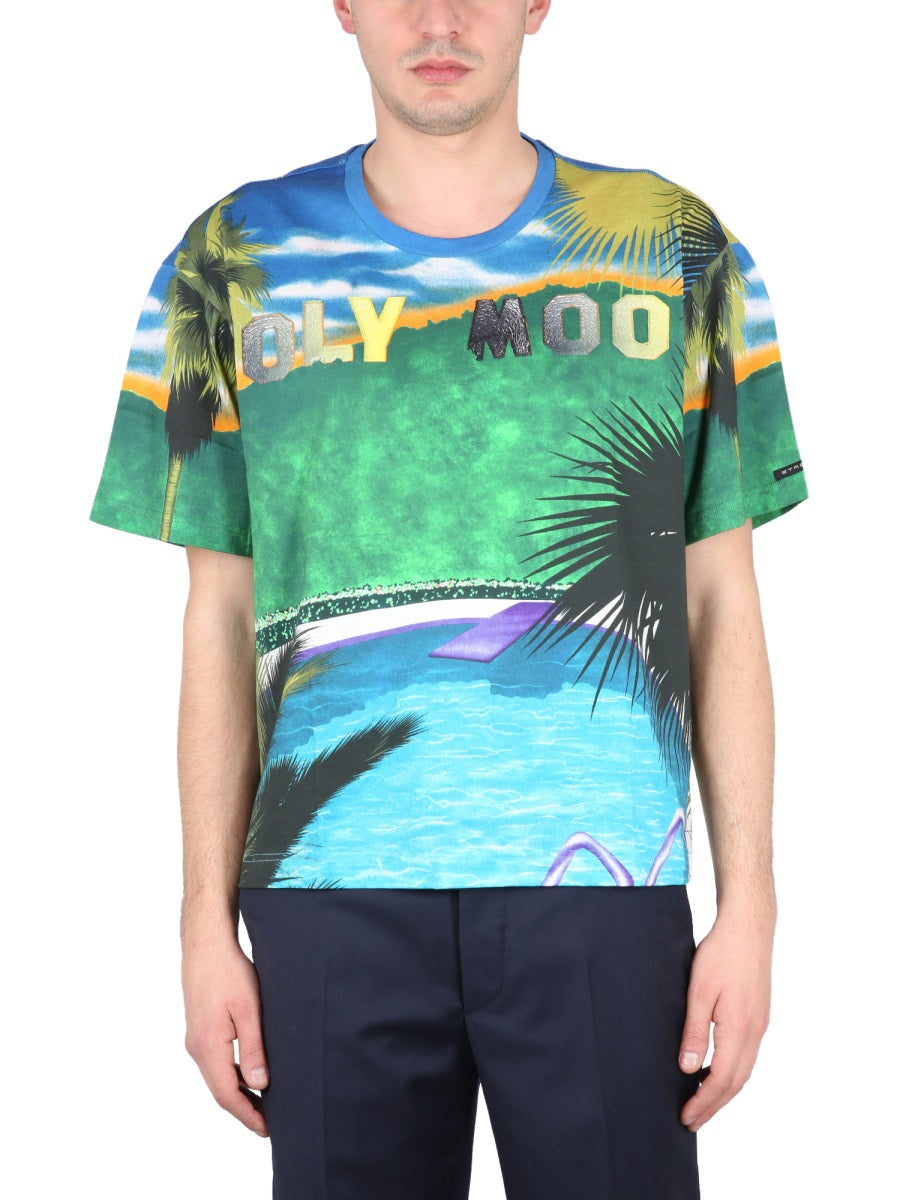 Etro Men California Print T-Shirt ETRO