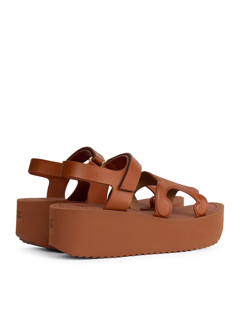Celine Women Sunny Calfskin Sandal CELINE