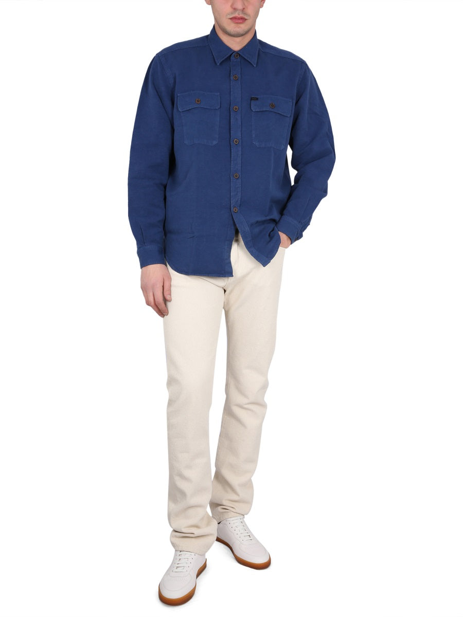 Fay Men Shirt With Pockets FAY