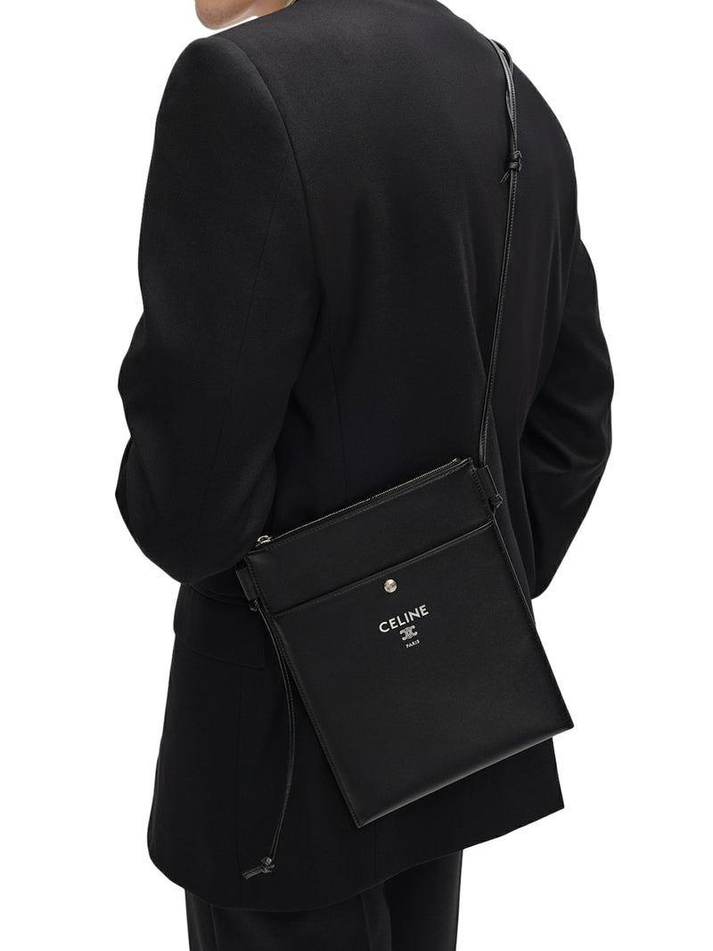 Celine Men Sharp Pouch Take Away In Smooth Lambskin CELINE
