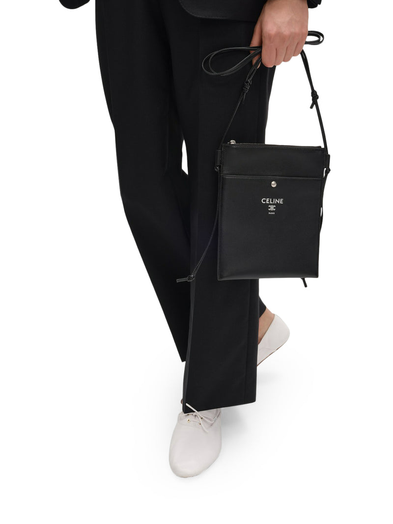 Celine Men Sharp Pouch Take Away In Smooth Lambskin CELINE