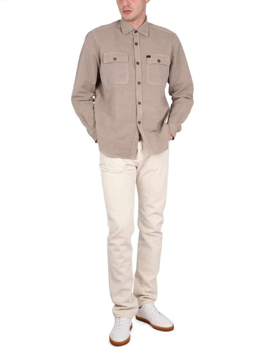 Fay Men Shirt With Pockets FAY