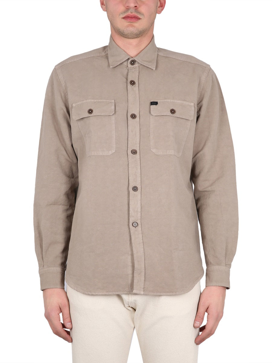 Fay Men Shirt With Pockets FAY