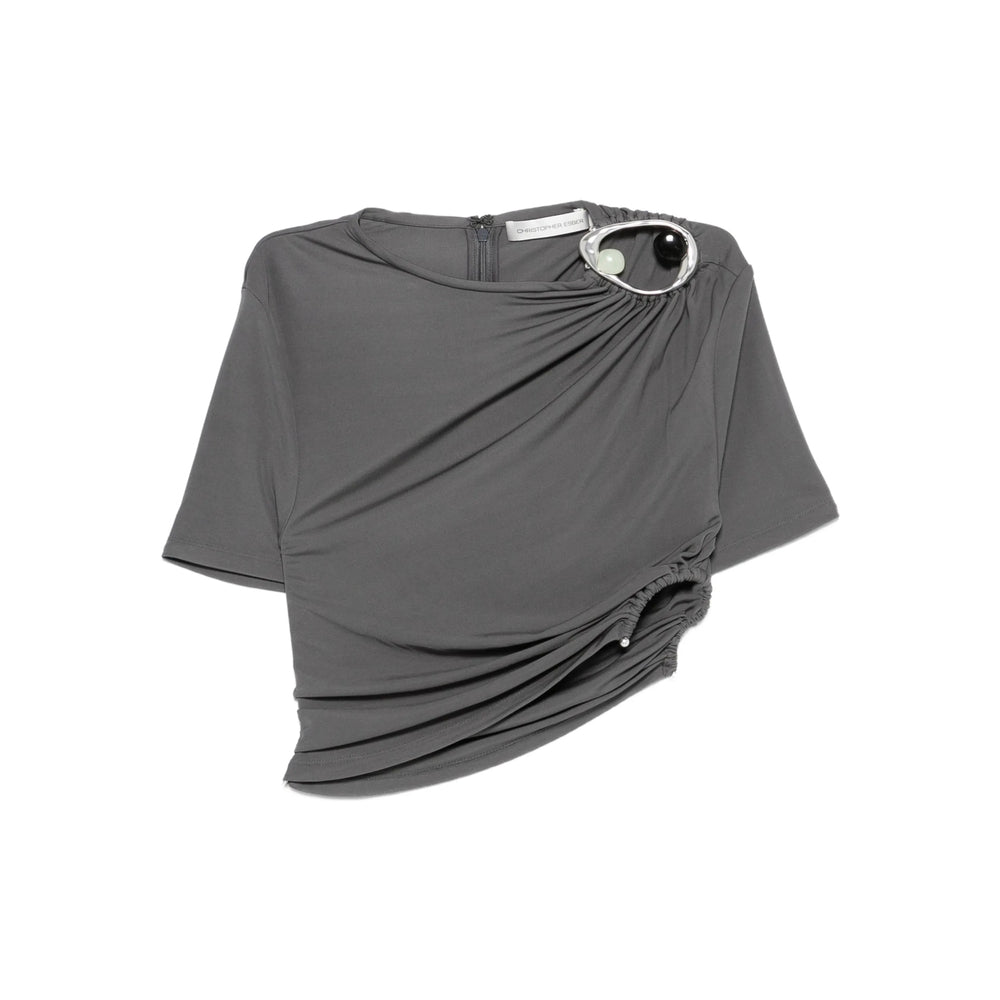Christopher Esber Grey Tops - Blouses Women CHRISTOPHER ESBER
