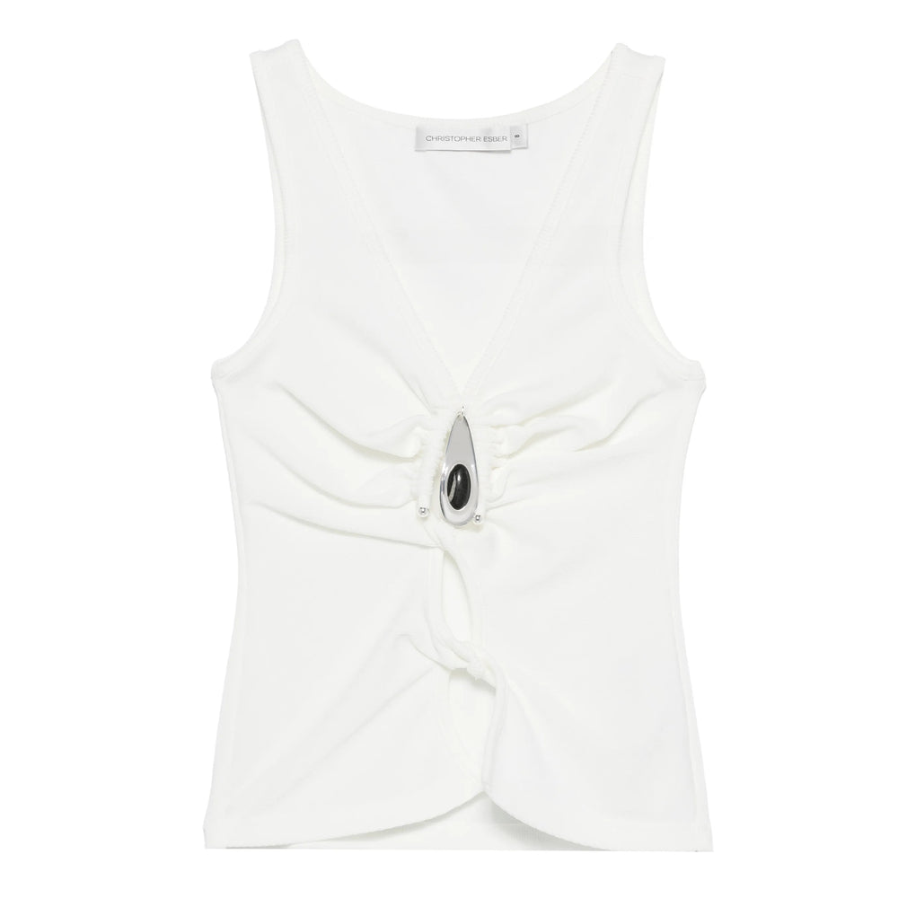 Christopher Esber White Tops - Vests & Tank Tops Women CHRISTOPHER ESBER