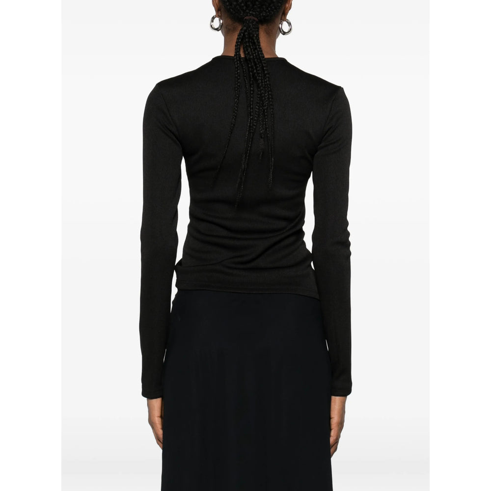 Christopher Esber Black Tops - T-Shirts & Jerseys Women CHRISTOPHER ESBER