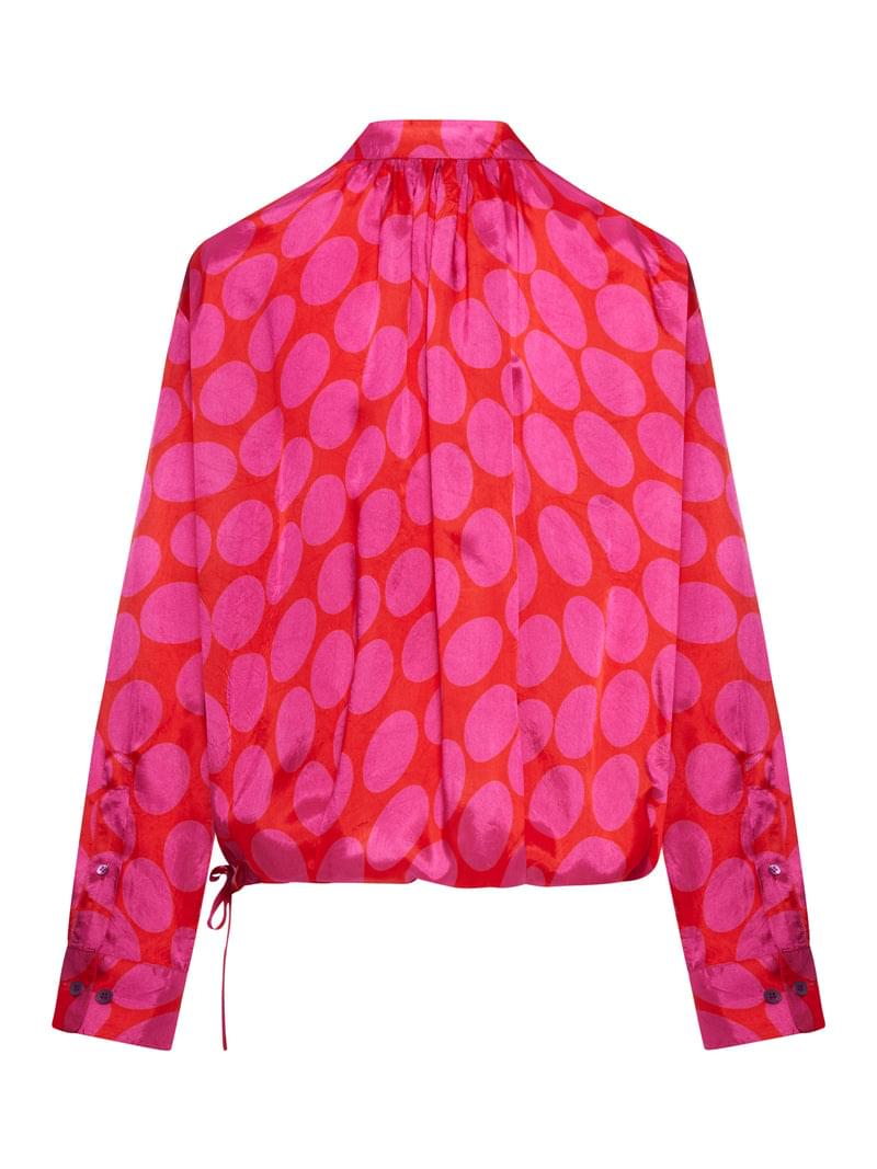 Dries Van Noten Women Dries Van Noten Women Maxi Polka Dot Print Blouse DRIES VAN NOTEN