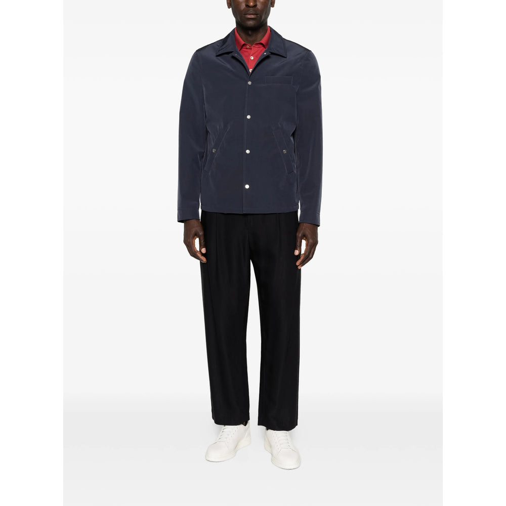 Brunello Cucinelli Blue Jackets - Padded & Down Jackets Men BRUNELLO CUCINELLI