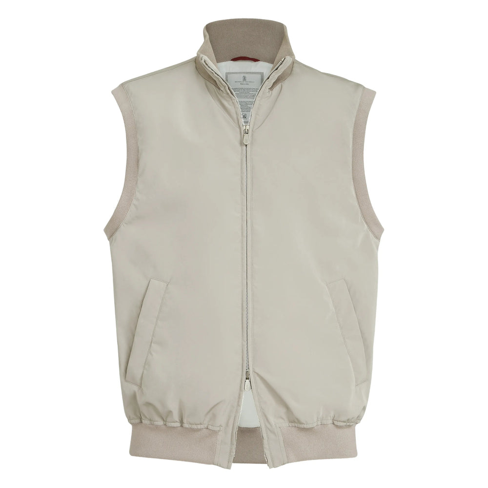 Brunello Cucinelli Neutrals Jackets - Waistcoats & Gilets Men BRUNELLO CUCINELLI