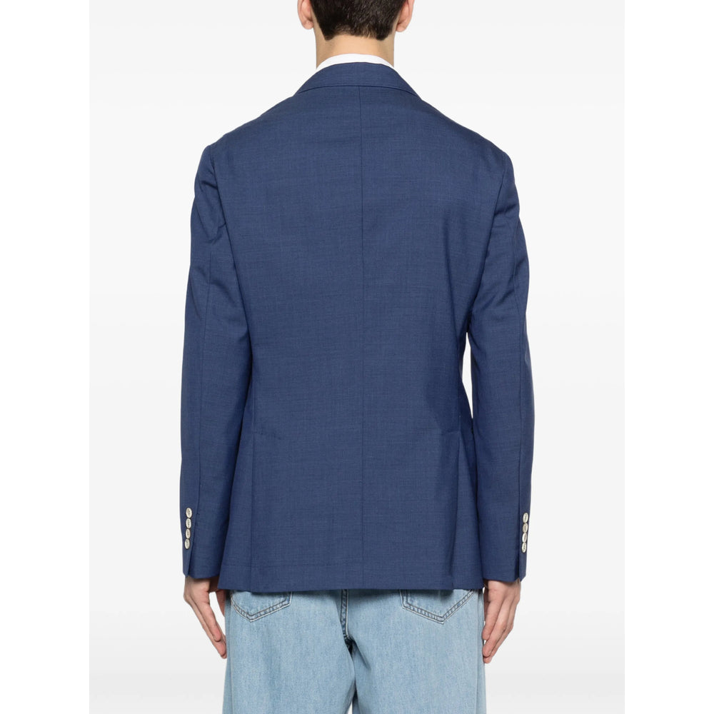 Brunello Cucinelli Blue Jackets - Suit & Dinner Jackets Men BRUNELLO CUCINELLI