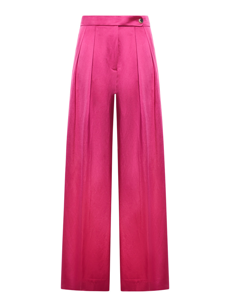 Dries Van Noten Women Wide Trousers With Pleated Pants DRIES VAN NOTEN