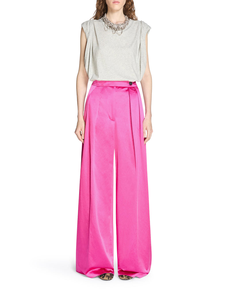 Dries Van Noten Women Wide Trousers With Pleated Pants DRIES VAN NOTEN
