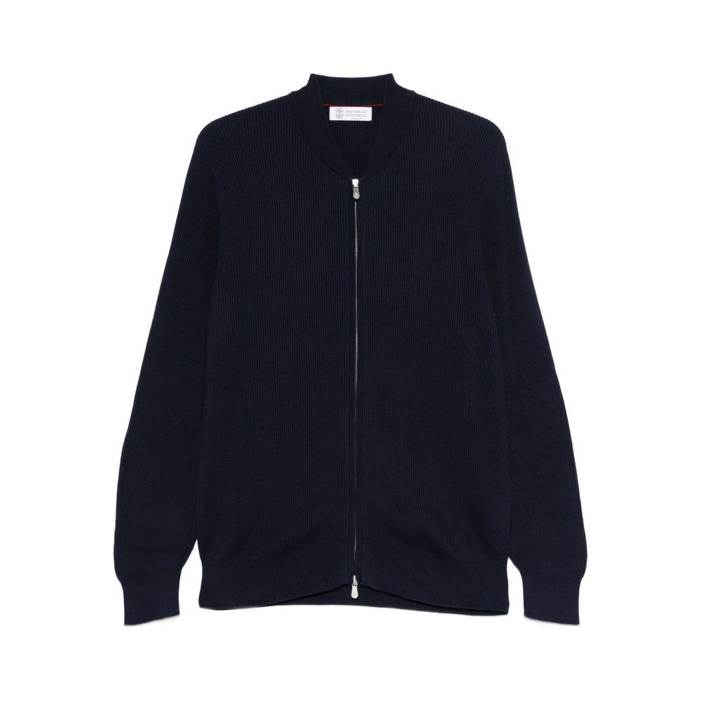 Brunello Cucinelli Blue Sweaters & Knitwear - Jumpers Men BRUNELLO CUCINELLI